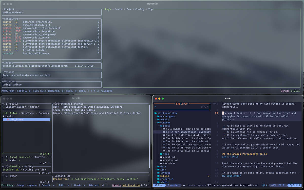 TUI over GUI, and we might be onto something unprecedented